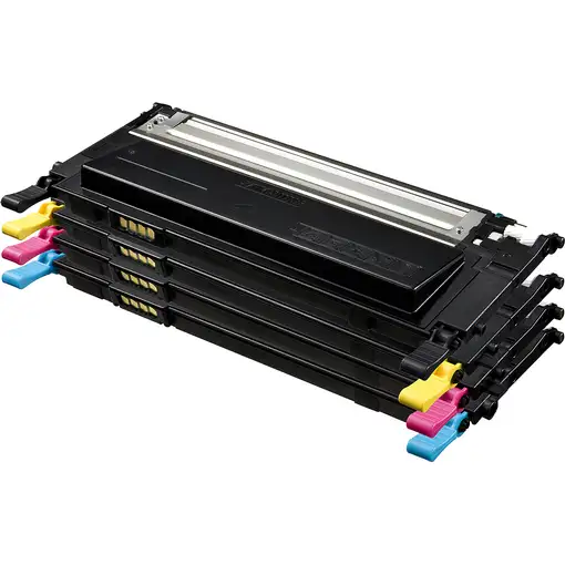 Samsung Paquete de 4 cartuchos de tóner negro/cian/magenta/amarillo CLT-P4092C