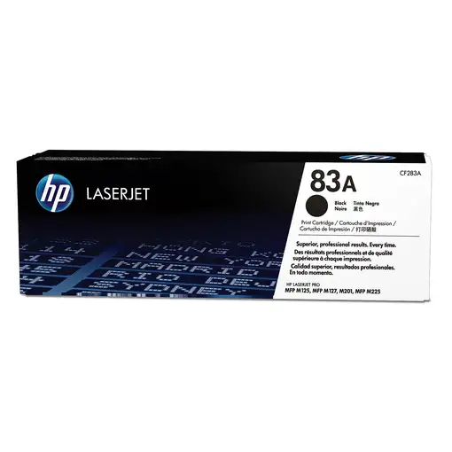 HP Cartucho de tóner original LaserJet 83A negro
