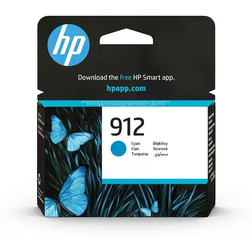 HP Cartucho de tinta Original 912 cian