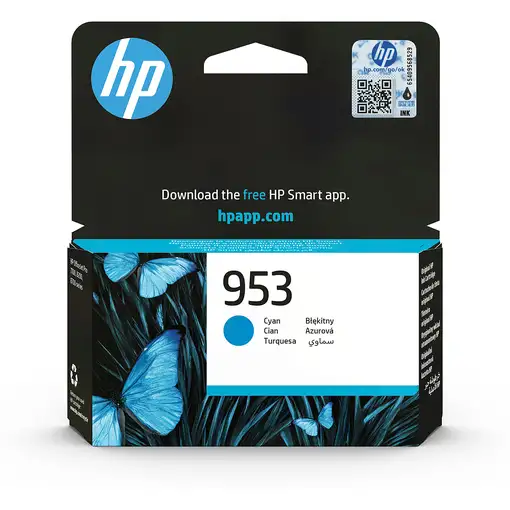 HP Cartucho de tinta Original 953 cian