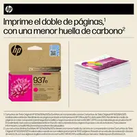 HP Cartucho de Tinta Original EvoMore 937e magenta