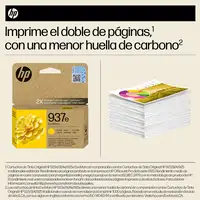 HP Cartucho de Tinta Original EvoMore 937e amarilla
