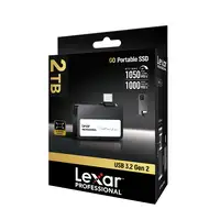 Lexar LSL400X002T-RNBNG unidad externa de estado sólido 2 TB USB Tipo C 3.2 Gen 2