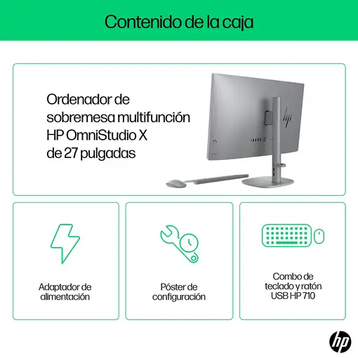 HP OmniStudio X 27-cs0011ns Intel Core Ultra 5 125H 68,6 cm (27") 1920 x 1080 Pixe