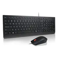 Lenovo 4X31R64414 teclado Ratón incluido Universal USB Alemán Negro