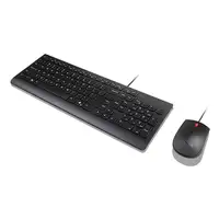 Lenovo 4X31R64414 teclado Ratón incluido Universal USB Alemán Negro