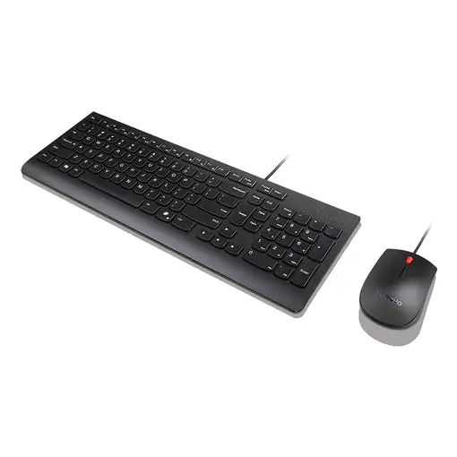 Lenovo 4X31R64414 teclado Ratón incluido Universal USB Alemán Negro