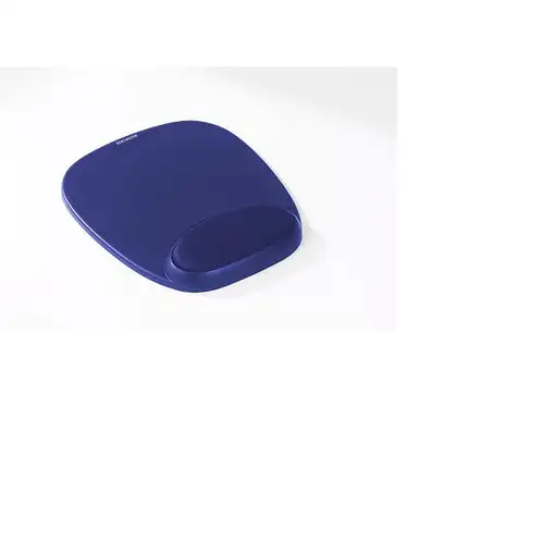 Kensington Reposamuñecas espuma ratón azul