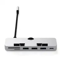 Satechi ST-TCIMHS base para portátil y replicador de puertos USB 3.2 Gen 1 (3.1 Ge