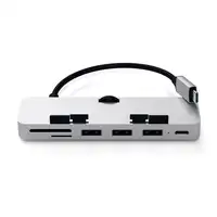 Satechi ST-TCIMHS base para portátil y replicador de puertos USB 3.2 Gen 1 (3.1 Ge