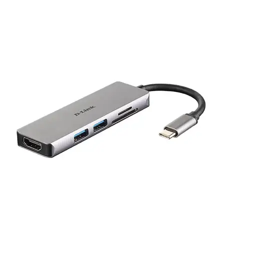 D-Link DUB-M530 base para portátil y replicador de puertos Alámbrico USB 3.2 Gen 1