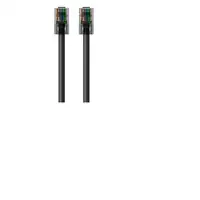 Belkin RJ45-RJ45, Cat6, 2m cable de red Negro
