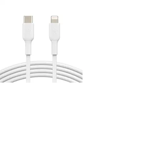 Belkin CAA003BT1MWH cable de conector Lightning 1 m Blanco
