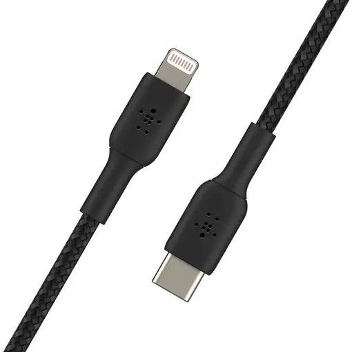Belkin CAA004BT1MBK cable de conector Lightning 1 m Negro