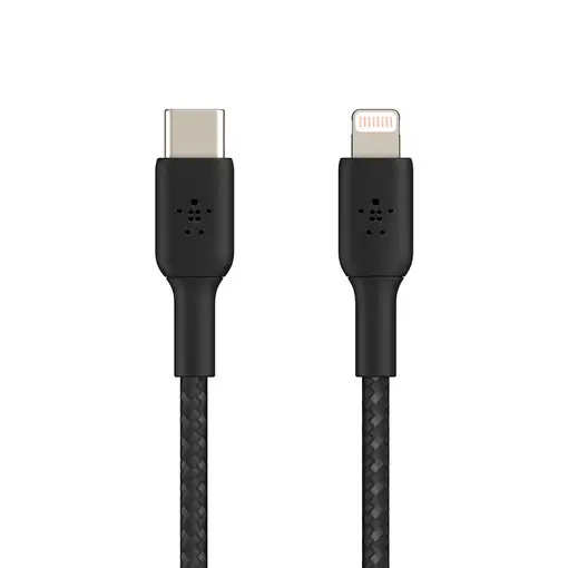 Belkin CAA004BT1MBK cable de conector Lightning 1 m Negro