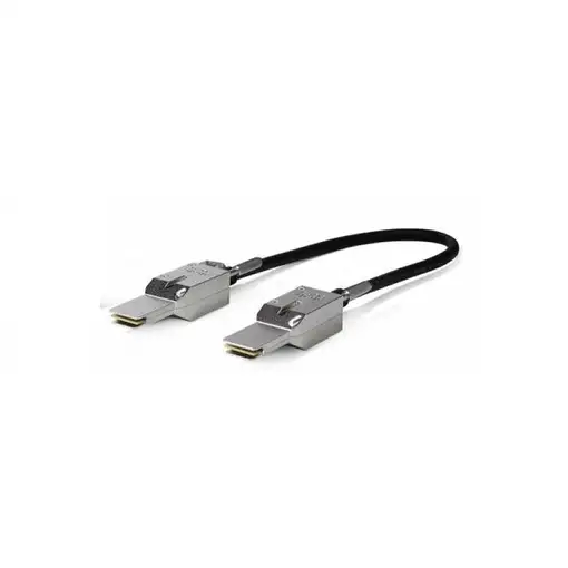 Cisco STACK-T4-1M= Cable de fibra óptica e InfiniBand Negro, Gris