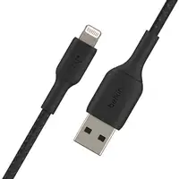 Belkin CAA002BT2MBK cable de conector Lightning 2 m Negro