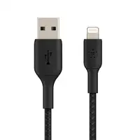 Belkin CAA002BT2MBK cable de conector Lightning 2 m Negro