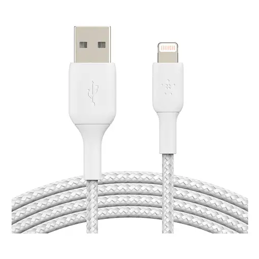 Belkin CAA002BT1MWH cable de conector Lightning 1 m Blanco