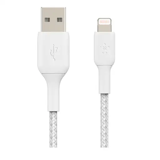 Belkin CAA002BT1MWH cable de conector Lightning 1 m Blanco
