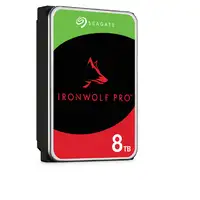 Seagate IronWolf Pro ST8000NT001 disco duro interno 8 TB 7200 RPM 256 MB 3.5" Seri