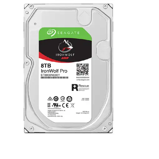 Seagate IronWolf Pro ST8000NT001 disco duro interno 8 TB 7200 RPM 256 MB 3.5" Seri