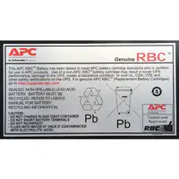 APC Replacement Battery Cartridge #11 Sealed Lead Acid (VRLA)