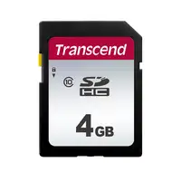 Transcend SDHC 300S 4GB NAND Clase 10