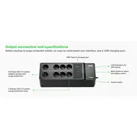 APC BE500G2-GR sistema de alimentación ininterrumpida (UPS) En espera (Fuera de lí