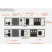 Vertiv Liebert SAI EDGE de 3000 VA 2700 W line interactive de montaje en torre/rac