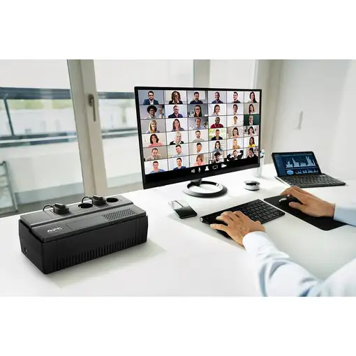 APC BV650I-GR sistema de alimentación ininterrumpida (UPS) Línea interactiva 0,65