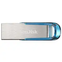 SanDisk Ultra Flair unidad flash USB 64 GB USB tipo A 3.2 Gen 1 (3.1 Gen 1) Azul,