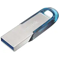 SanDisk Ultra Flair unidad flash USB 64 GB USB tipo A 3.2 Gen 1 (3.1 Gen 1) Azul,