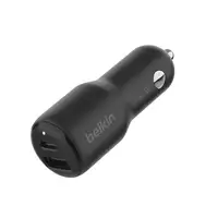 Belkin CCB005btBK Portátil, Smartphone, Tableta Negro Encendedor de cigarrillos Ca
