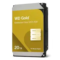 Western Digital Gold WD203KRYZ disco duro interno 20 TB 7200 RPM 512 MB 3.5" SATA