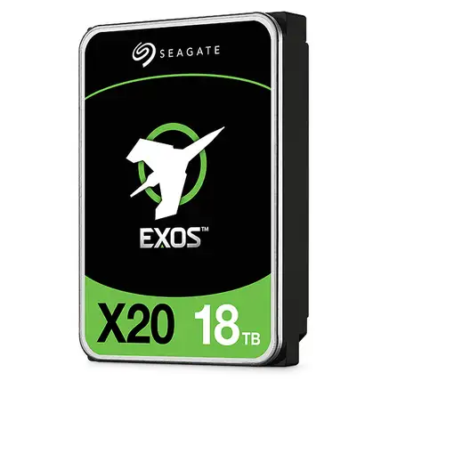 Seagate Enterprise Exos X20 disco duro interno 18 TB 7200 RPM 3.5" Serial ATA III