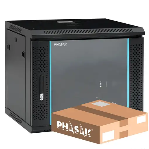 Phasak Mural Rack Pro 19" 9U Desmontado - Envio Flat Pack - PHO 2109D