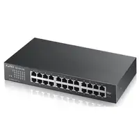 Zyxel GS1100-24E switch No administrado Gigabit Ethernet (10/100/1000) Negro