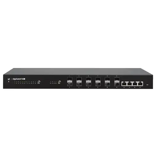Ubiquiti EdgeSwitch 16 XG Gestionado Gigabit Ethernet (10/100/1000) 1U Negro