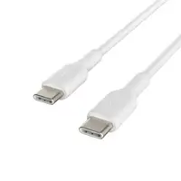 Belkin CAB003BT2MWH cable USB 2 m USB C Blanco