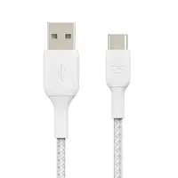 Belkin CAB002BT0MWH cable USB 0,15 m USB A USB C Blanco