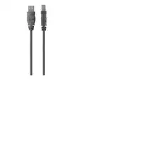 Belkin USB 2.0 A - USB 2.0 B, 3m cable USB USB A USB B Gris