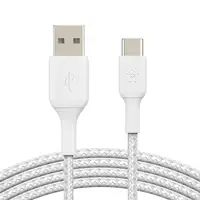 Belkin CAB002BT3MWH cable USB 3 m USB A USB C Blanco