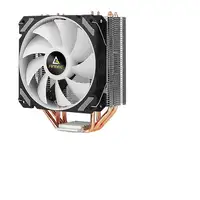 Antec A400i Conjunto de chips Refrigerador de aire 12 cm Negro, Cobre, Plata 1 pie