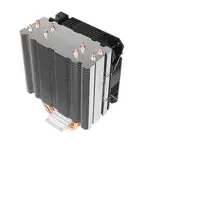 Antec A400i Conjunto de chips Refrigerador de aire 12 cm Negro, Cobre, Plata 1 pie