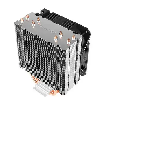 Antec A400i Conjunto de chips Refrigerador de aire 12 cm Negro, Cobre, Plata 1 pie
