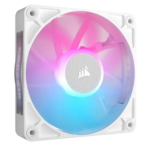 Corsair iCUE LINK RX120 RGB Carcasa del ordenador Ventilador 12 cm Blanco 1 pieza(