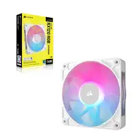 Corsair iCUE LINK RX120 RGB Carcasa del ordenador Ventilador 12 cm Blanco 1 pieza(