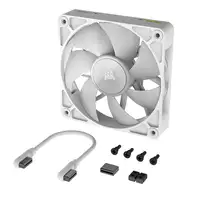 Corsair iCUE LINK RX120 RGB Carcasa del ordenador Ventilador 12 cm Blanco 1 pieza(