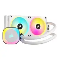 Corsair H100I Procesador Sistema de refrigeración híbrido 12 cm Blanco